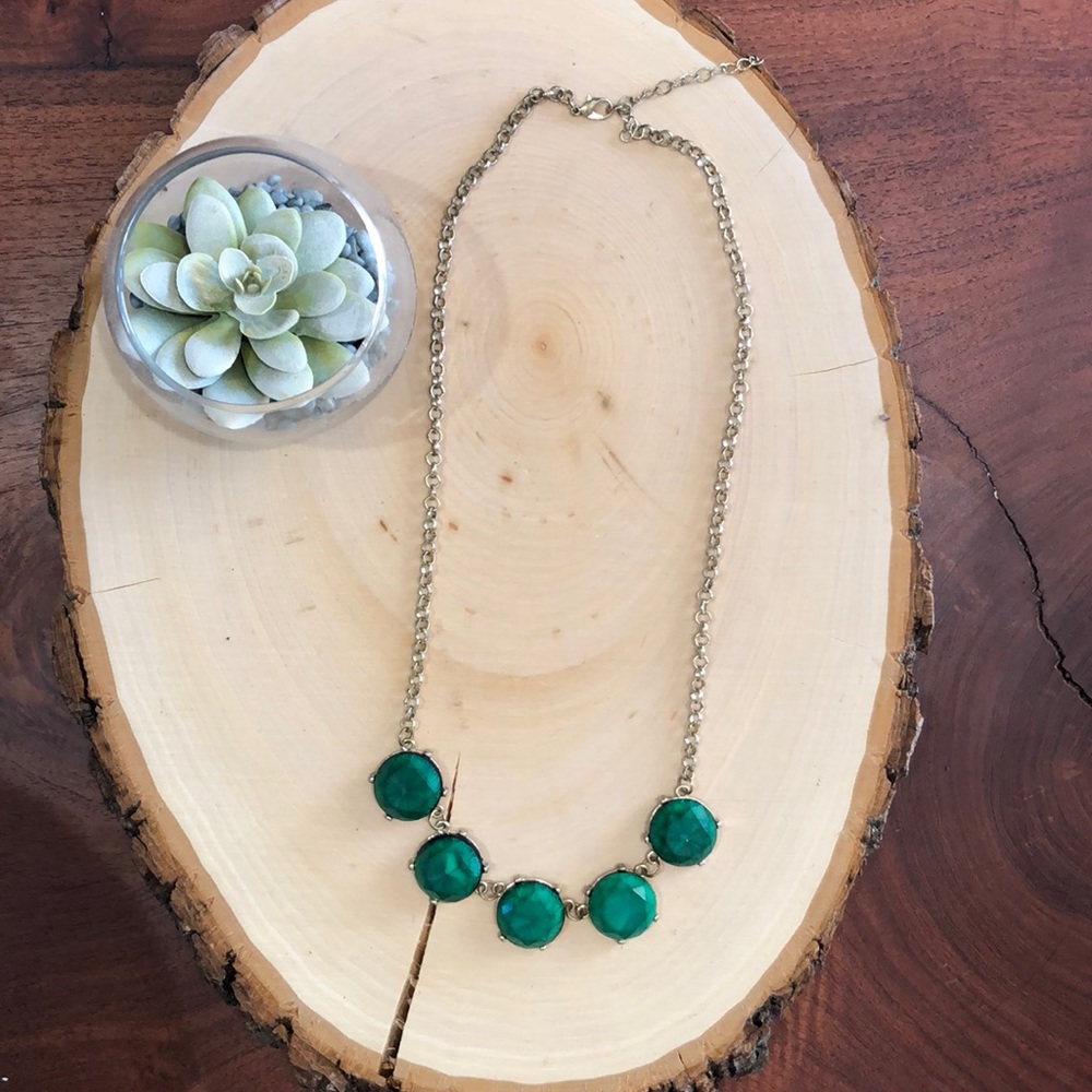 Francesca’s Jade Green Necklace